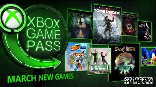 微软公布3月Xbox Game Pass新增游戏